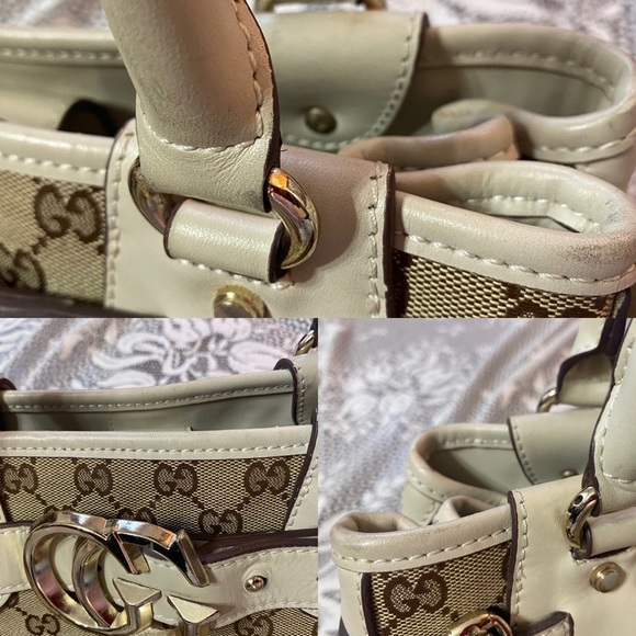 Authentic Vintage Gucci Gg Running Medium Tote Bag - Picture 8 of 16